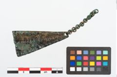 Foto von Bronzeklapperblechanhänger (NHMW-PRAE-025679)